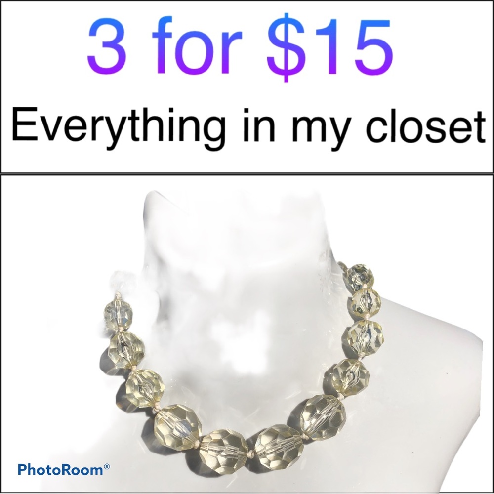 MUST BUNDLE Vintage Multifaceted Necklace